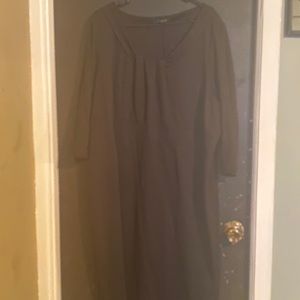 Lands end dress- black